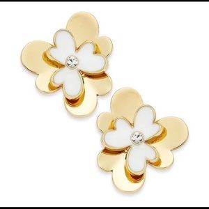 NWOT kate spade Pansy Blossom earrings